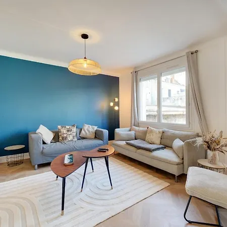 Daire L'appart - A 2 Min De La Gare - Bureau - Wifi - 6v