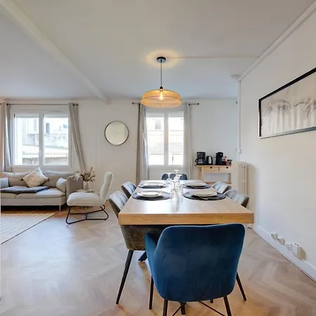 L'appart - A 2 Min De La Gare - Bureau - Wifi - 6v