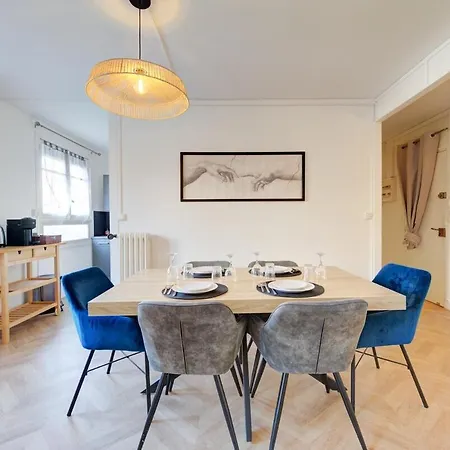 L'appart - A 2 Min De La Gare - Bureau - Wifi - 6v Daire